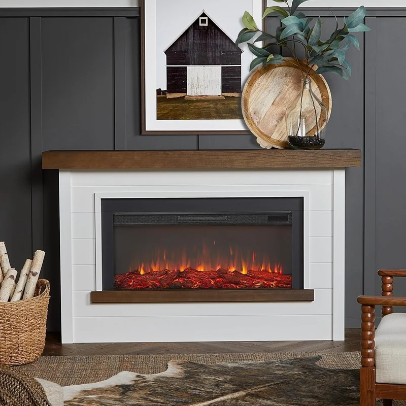 Real Flame Bernice Landscape Electric Fireplace
