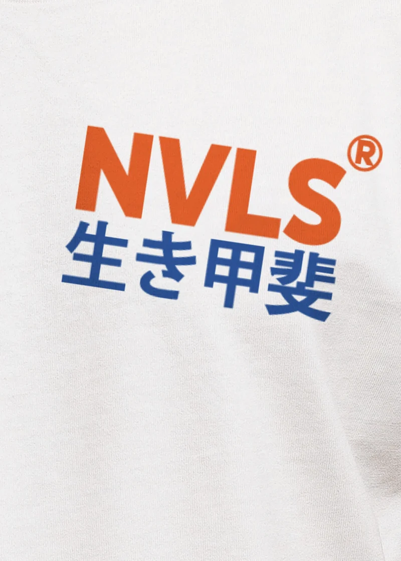 Backprint T-Shirt Herren Okinawa Japan Grafikshirt Retro Stil Minimalistisch Sommer Fashion Männer Baumwolle