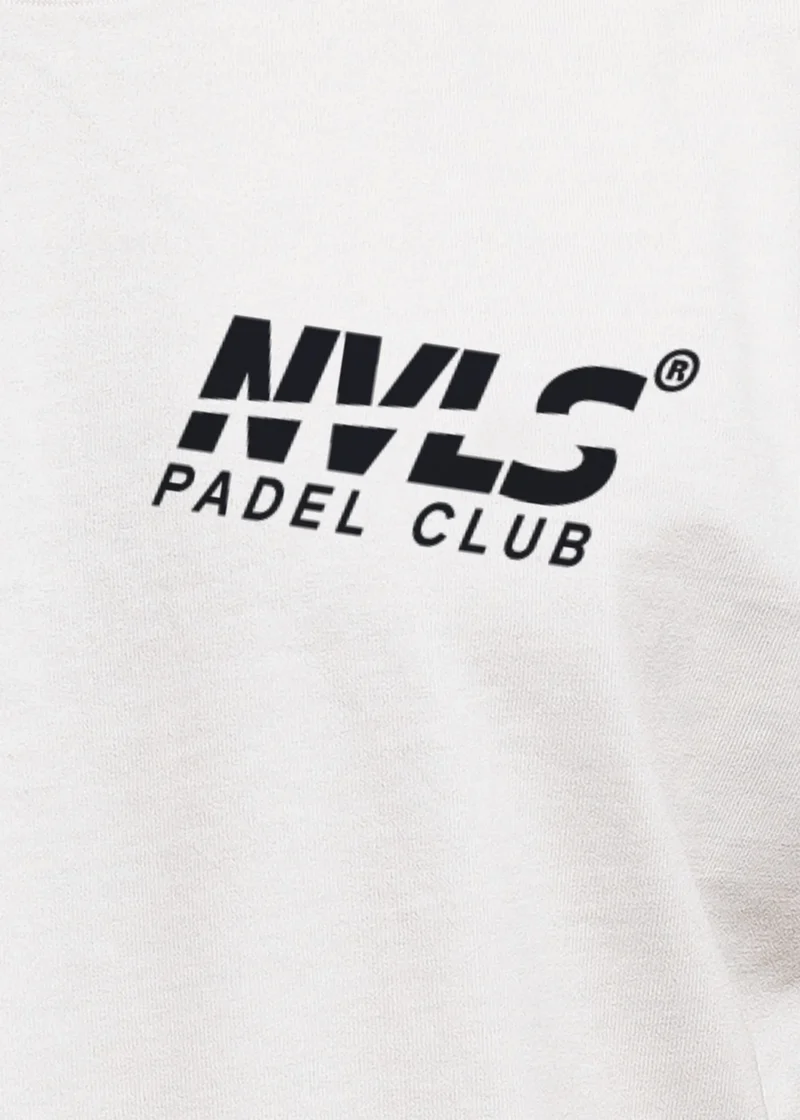 Herren T-Shirt Backprint Padel Club Tennis Retro Vintage Fashion Trend Sport Grafikshirt Streetstyle