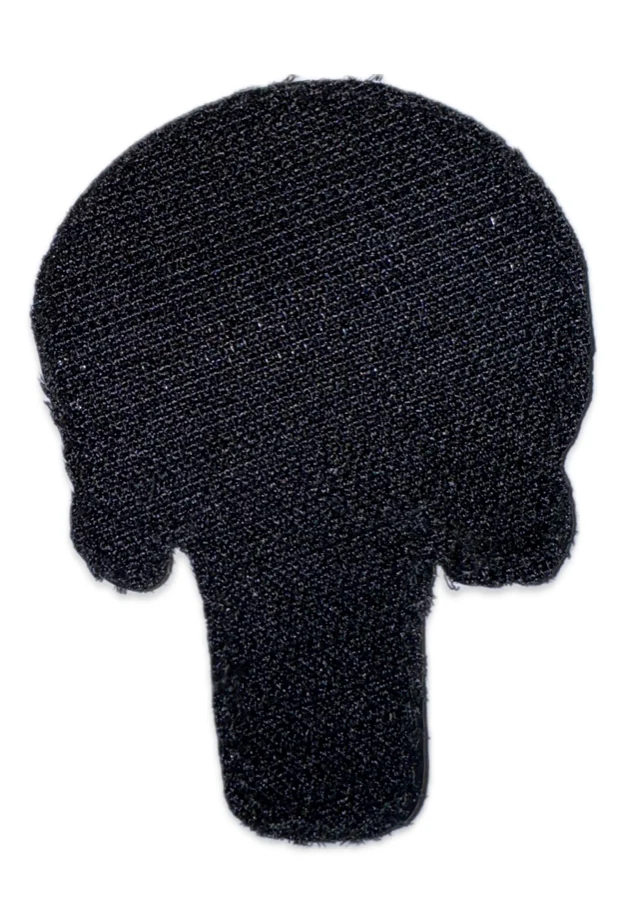PUNISHER PATCH PVC Schwarz
