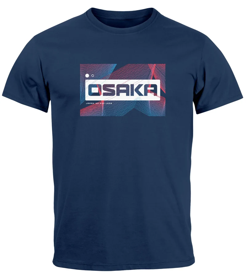 Herren T-Shirt Japan Osaka Asian style Teachwear Fashion Streetstyle