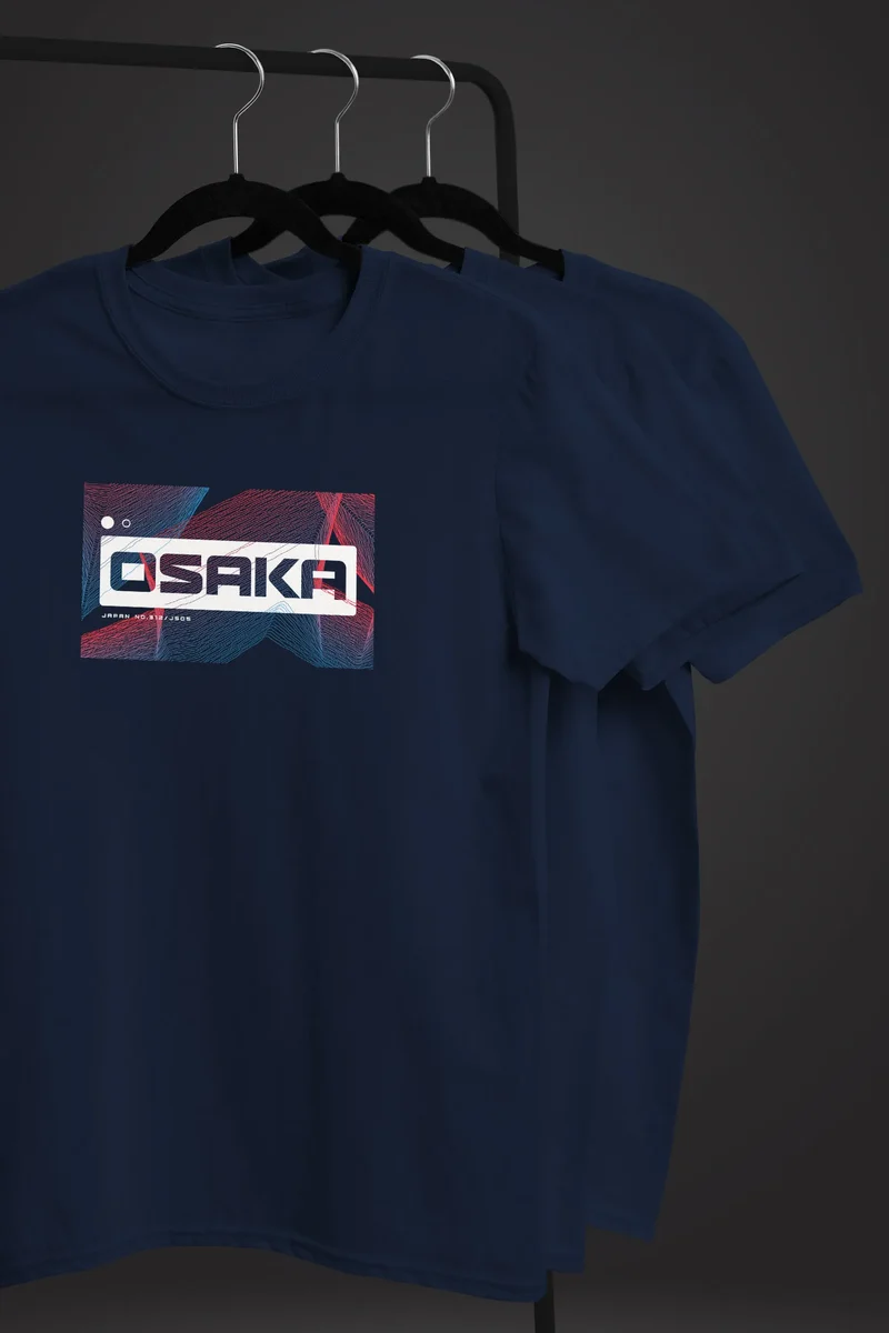 Herren T-Shirt Japan Osaka Asian style Teachwear Fashion Streetstyle
