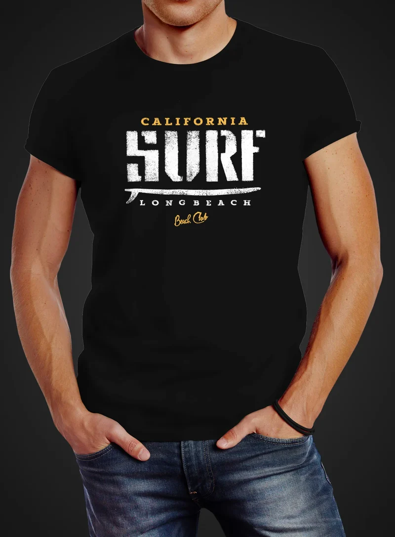 Herren T-Shirt Surf Westcoast California