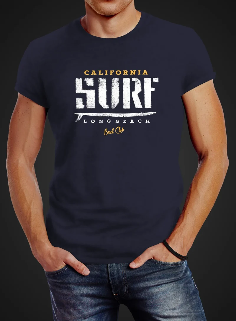 Herren T-Shirt Surf Westcoast California