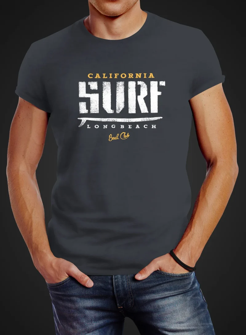 Herren T-Shirt Surf Westcoast California