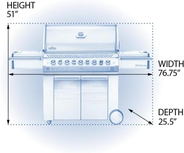 Napoleon Prestige 665 5-Burner Propane Grill