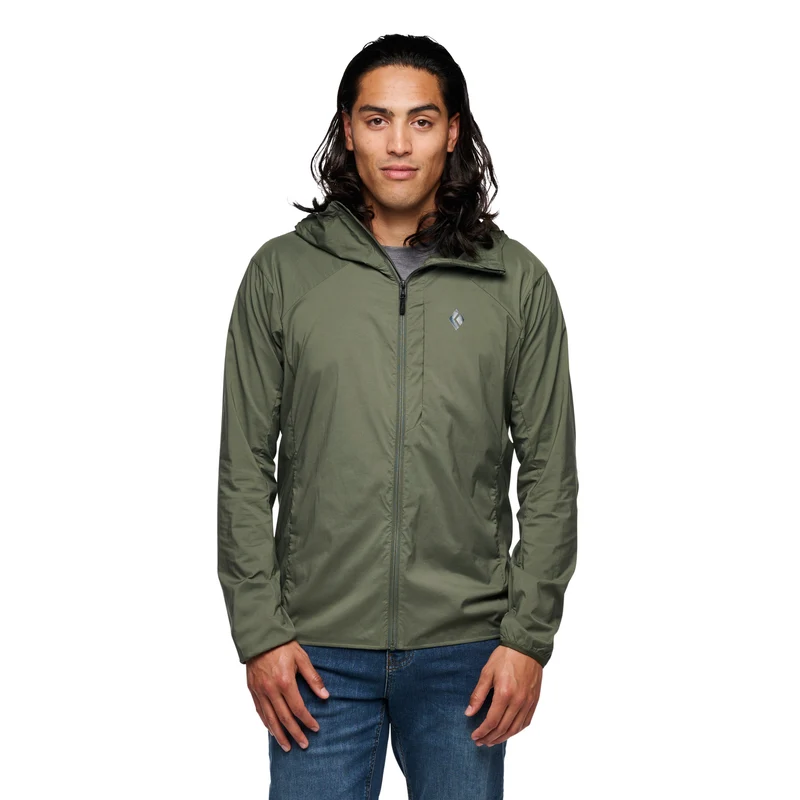 BD M's Fineline Stretch Regenjacke, tundra