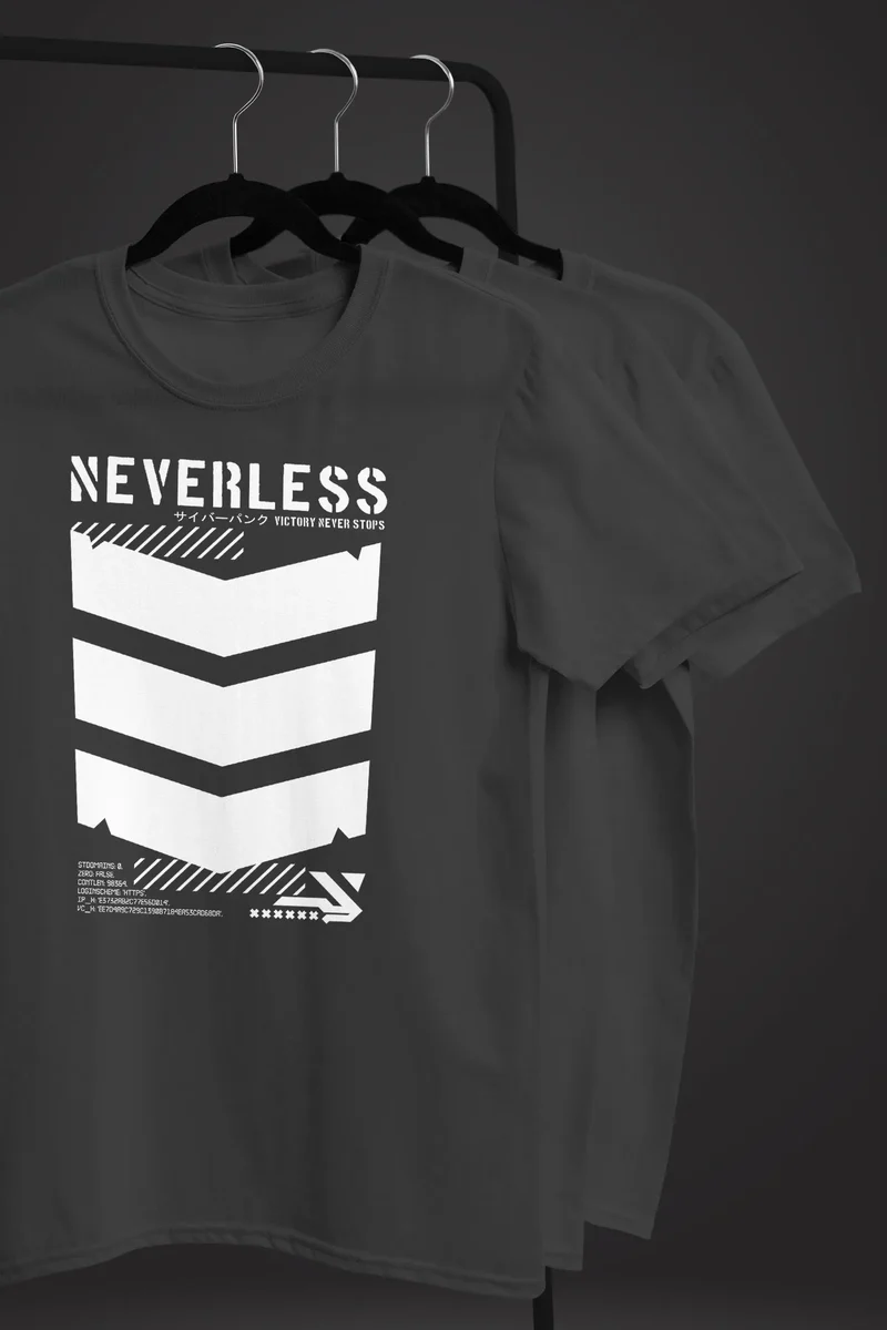 Herren T-Shirt Techwear Trend Motive Japanese Streetstyle Military Fashion Fashion Streetstyle