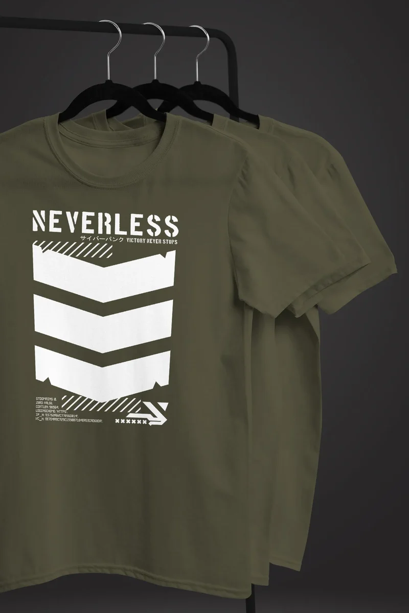 Herren T-Shirt Techwear Trend Motive Japanese Streetstyle Military Fashion Fashion Streetstyle