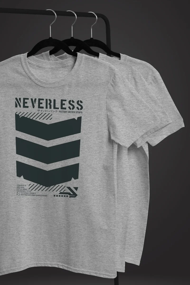 Herren T-Shirt Techwear Trend Motive Japanese Streetstyle Military Fashion Fashion Streetstyle