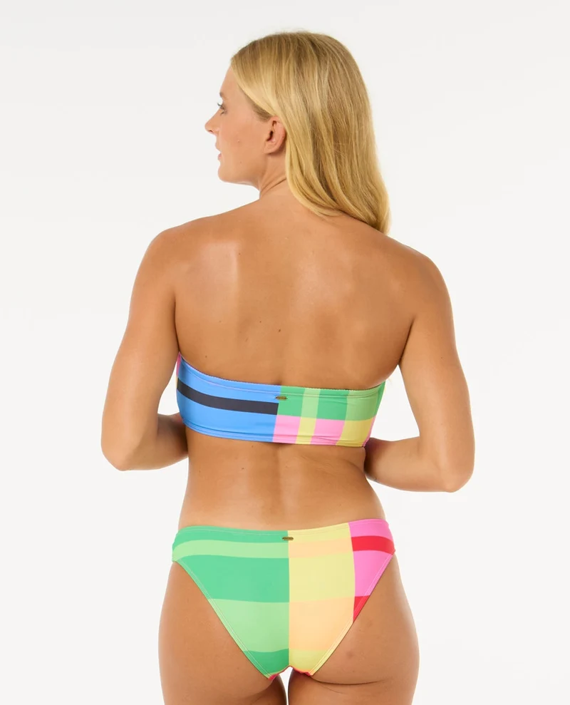 Las Dalias D-E Crop Bikini Top