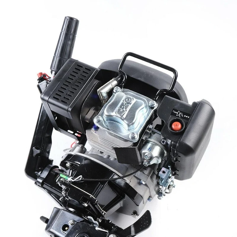 Hangkai Water Cooled 2 Stroke 6HP Outboard Motor Petrol Powered Engine