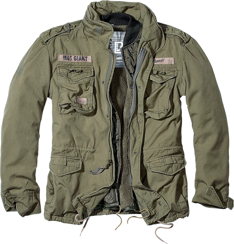 M65 GIANT JACKET BRANDIT in 9. Farben