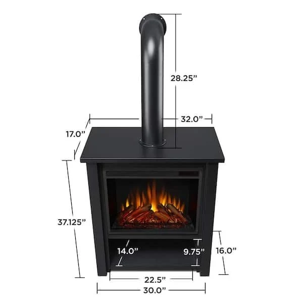 Real Flame Hollis 32″ Electric Fireplace