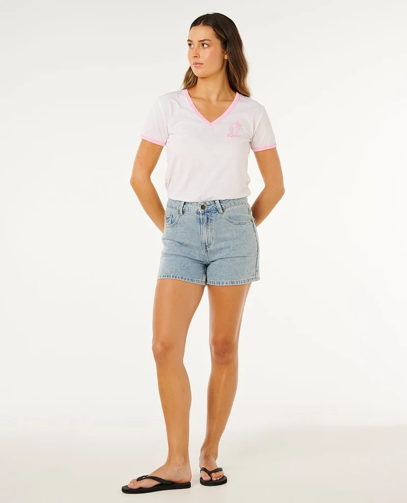 Hotel Malibu V-Neck Tee