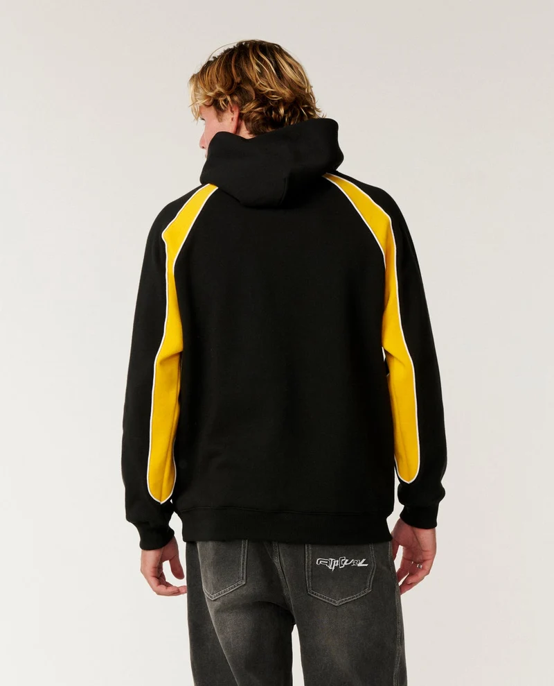 Archive Panel Ride Hood Fleece