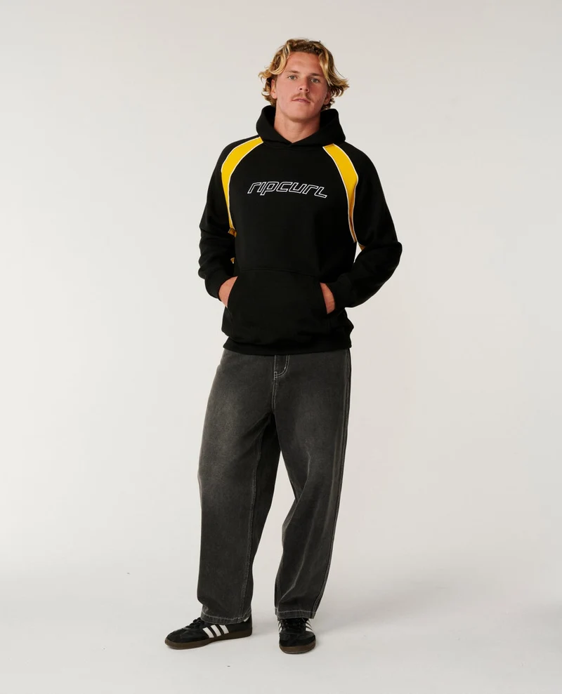 Archive Panel Ride Hood Fleece