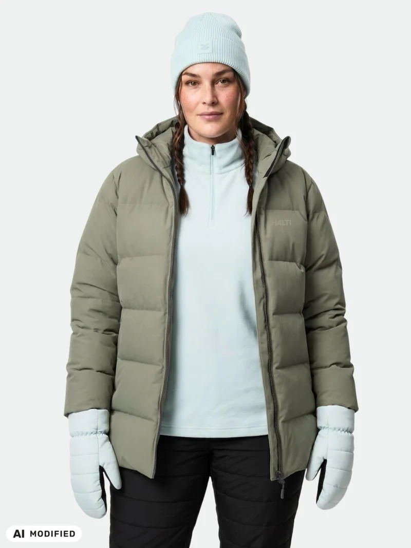 Leinikko Puffer Parka Damen Plus