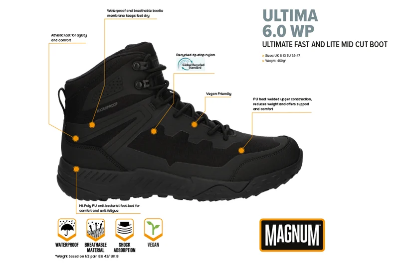 HI-TEC MAGNUM ULTIMA 6.0 WATERPROOF