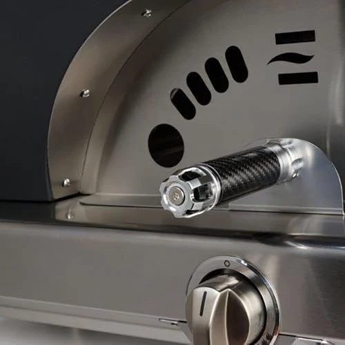 Coyote Outdoor Living 30″ Matte Black Hybrid Pizza Oven in NG