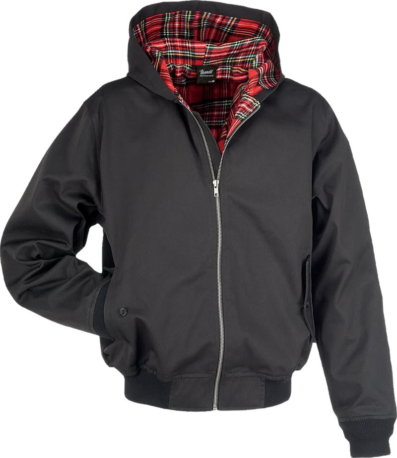 LORD CANTERBURY HOODED JACKET Schwarz