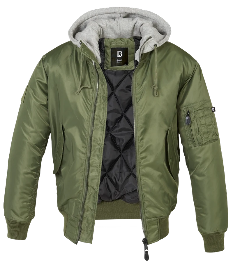 MA1 SWEAT HOODED JACKET in 3. Farben