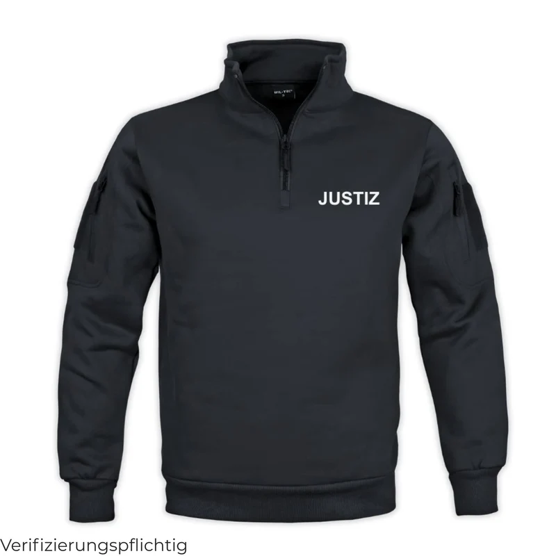 Individualisierbares Tactical Sweatshirt mit Zipper