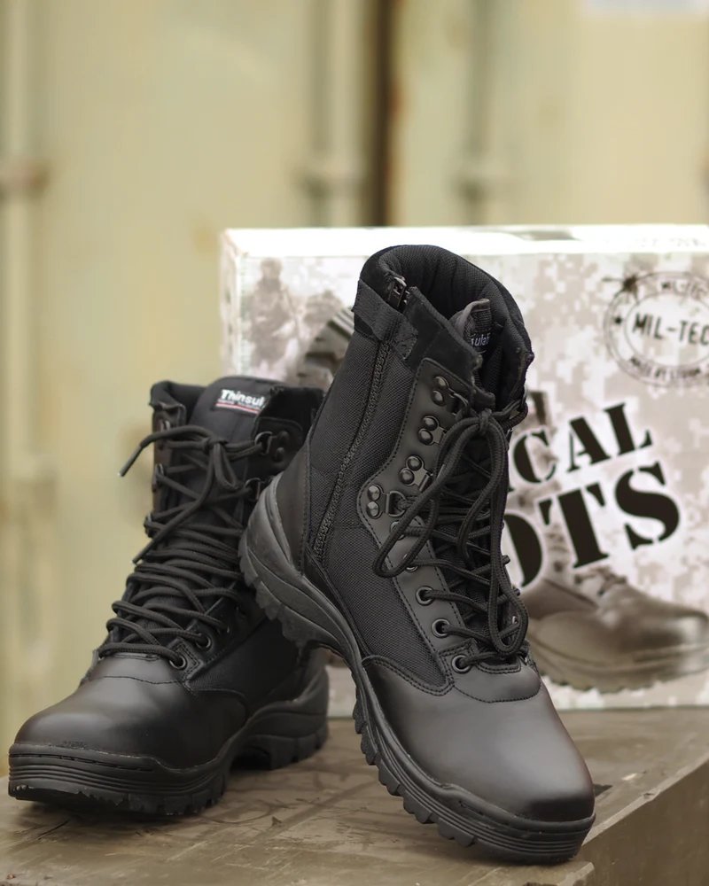 TACTICAL BOOT M.YKK® ZIPPER in 2. Farben