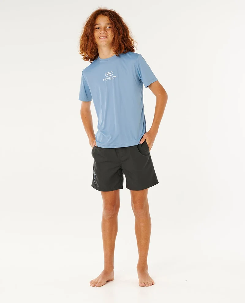 Icons Surflite UV Short Sleeve Rash Vest - Kids