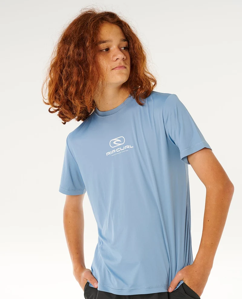 Icons Surflite UV Short Sleeve Rash Vest - Kids