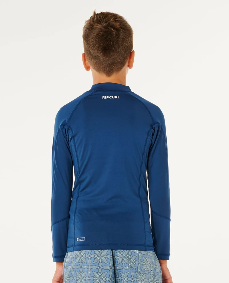 Waves UPF Long Sleeve Rash Vest Kids