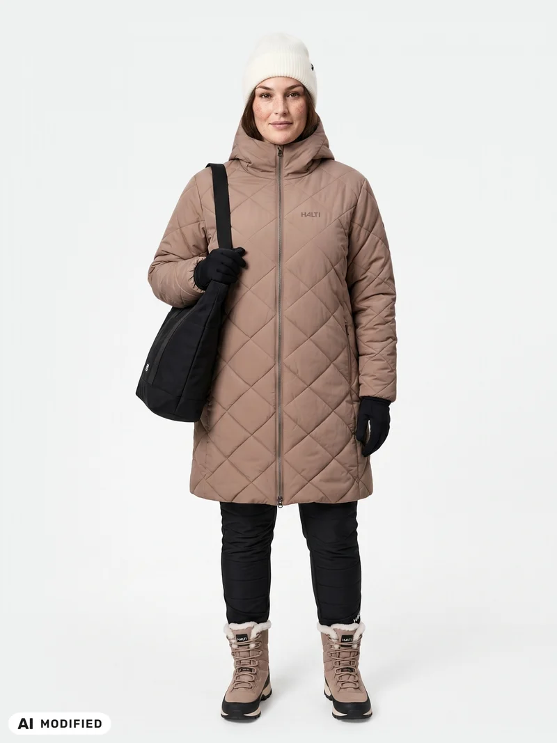 Haapa Steppmantel Damen Plus