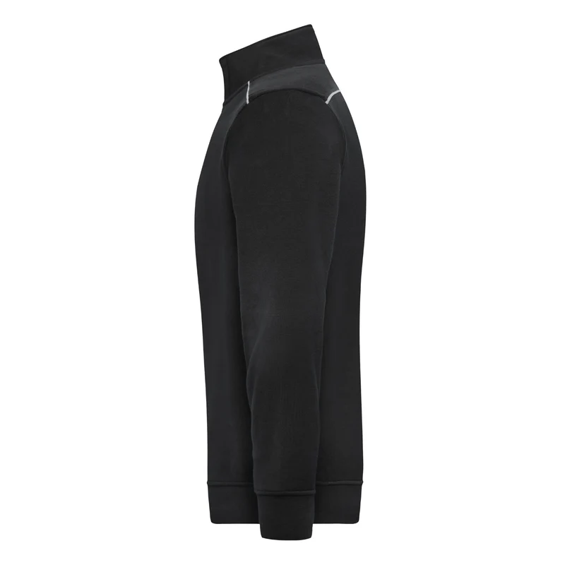 Individualisierbares Einsatz-Sweatshirt Half-Zip