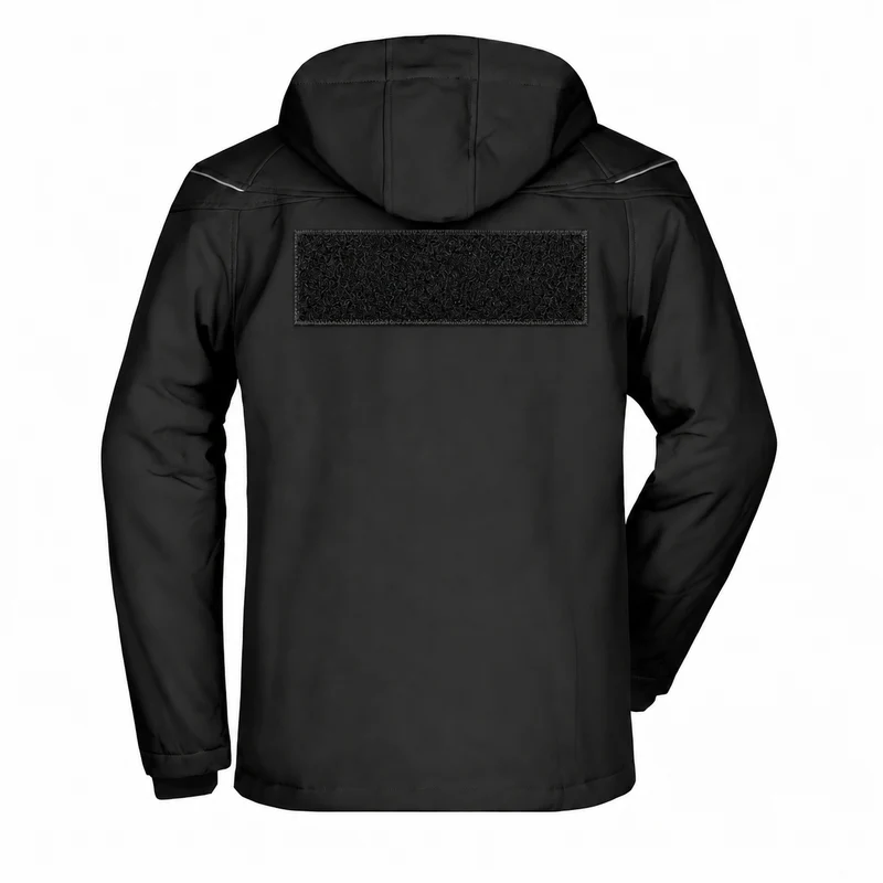 Winter Softshell Einsatzjacke mit Flauschflächen