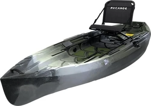 NuCanoe U10 Sit-on-Top Fishing/Hunting Kayak (Pivot Pedal Drive/EPS Trolling Motor Compatible)