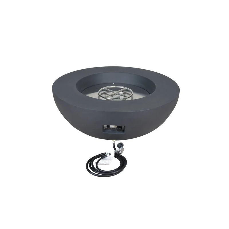 Orren Ellis Lunar Bowl / Roca Outdoor Concrete Fire Pit