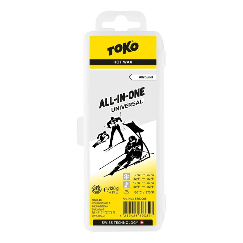 TOKO All-In-One Universal Allround Hot Wax 120g