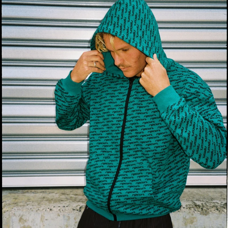 Archive All Over Hood Fleece