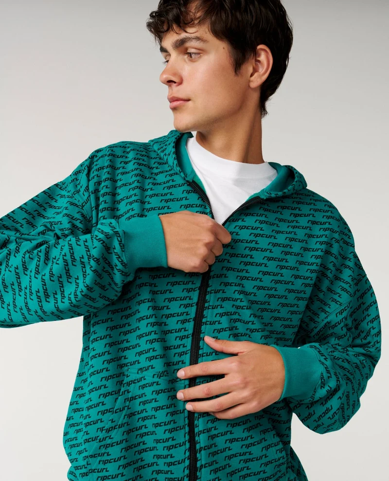 Archive All Over Hood Fleece