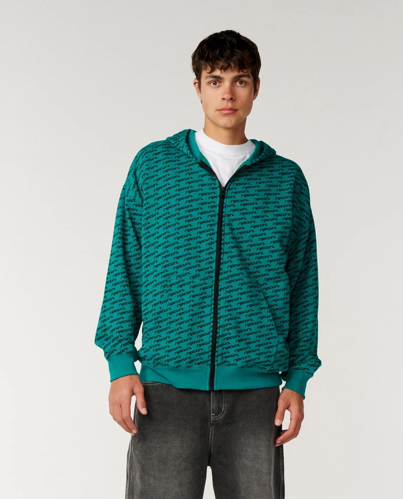Archive All Over Hood Fleece