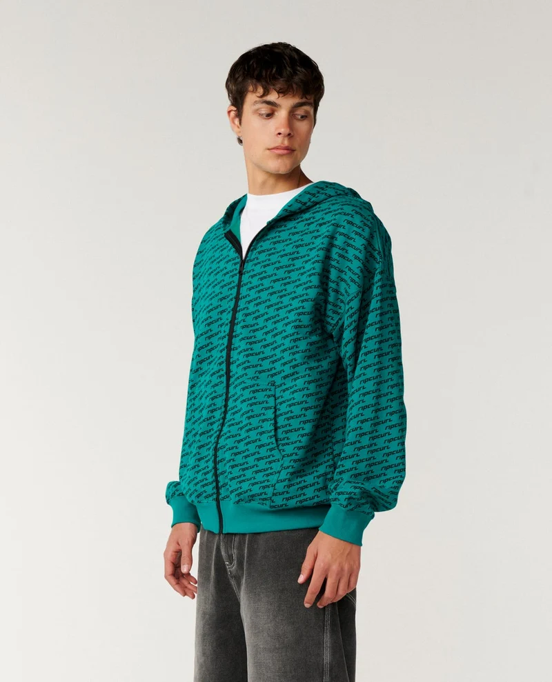 Archive All Over Hood Fleece