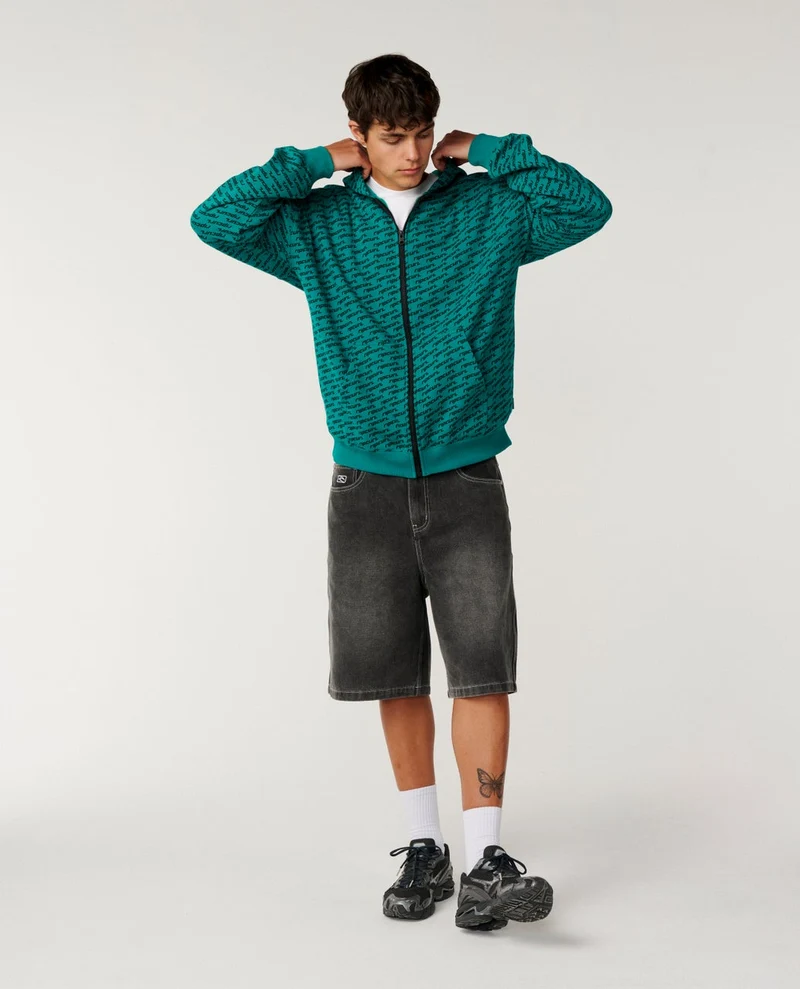 Archive All Over Hood Fleece