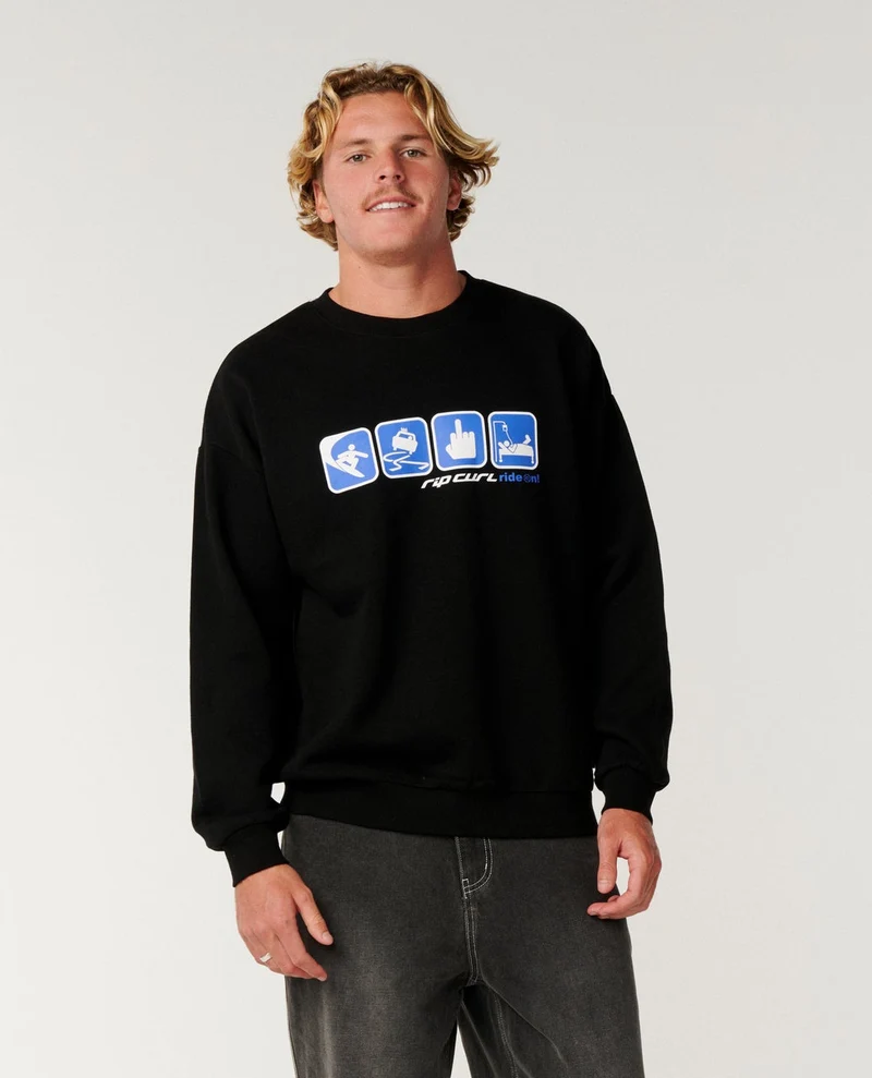 Archive Ride On Crew Fleece