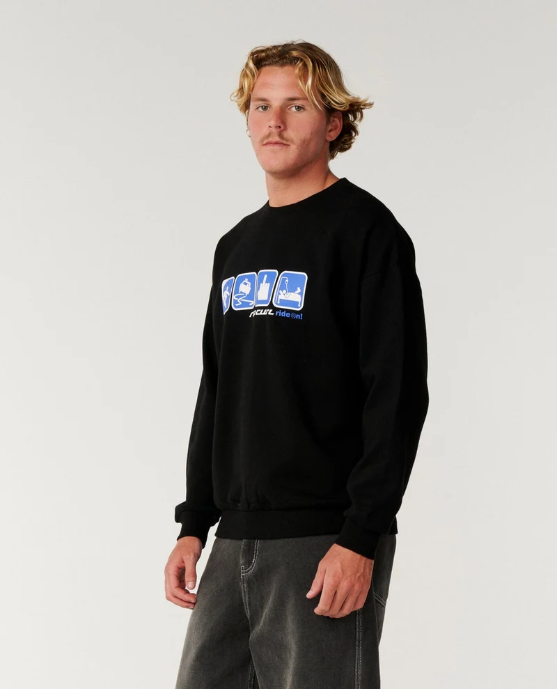 Archive Ride On Crew Fleece