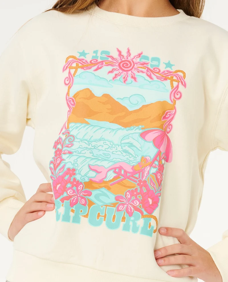 Sunshine Squad Crew fleece Girl