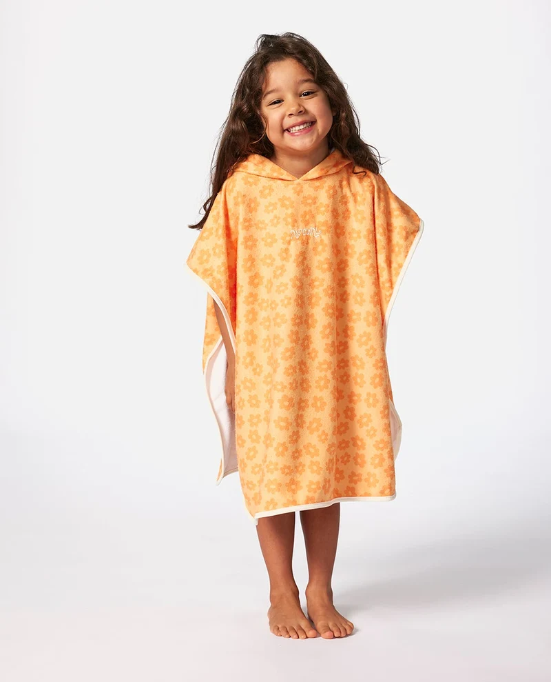 Groms Mixed Hooded Towel Poncho