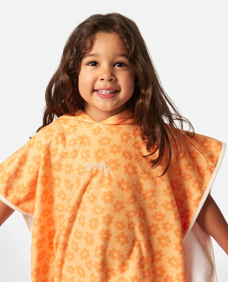 Groms Mixed Hooded Towel Poncho