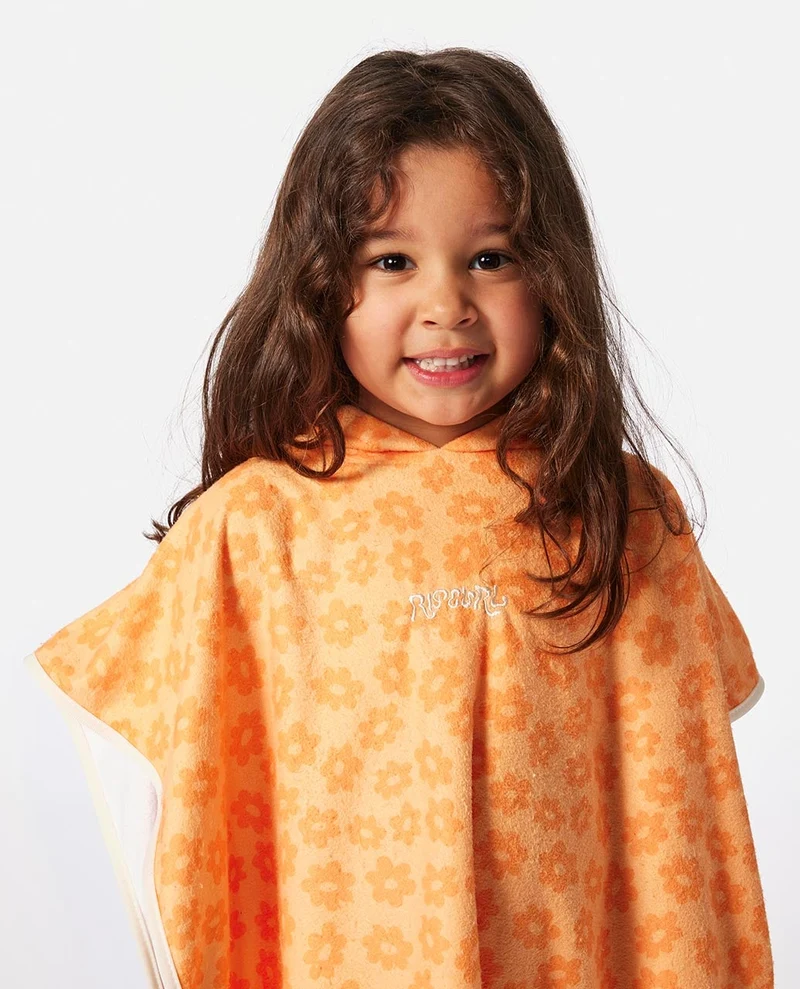 Groms Mixed Hooded Towel Poncho