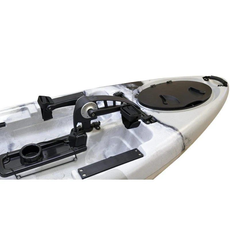 BKC PK11 10.6′ Single Propeller Pedal Drive Fishing Kayak