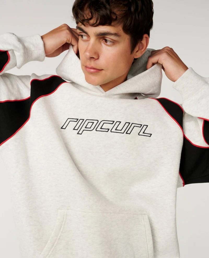 Archive Panel Ride Hood Fleece